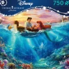 Thomas Kinkade Disney - The Little Mermaid Falling in Love - 750 Piece Puzzle