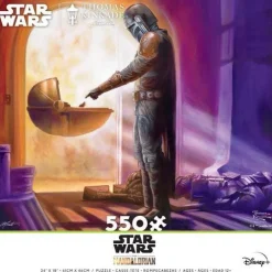 Thomas Kinkade Star Wars: The Mandalorian - Turning Point - 550 Piece Puzzle