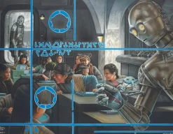 Thomas Kinkade Star Wars: The Mandalorian - Multipack - 4 in 1 Puzzles - 4 x 500 Piece Puzzle