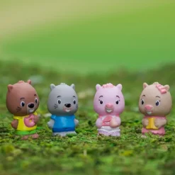 Timber Tots Chipchip Beaver Family of 4