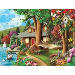 Time Away - Around the Lake - 1000 Piece Puzzle