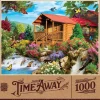 Time Away - Cascading Cabin - 1000 Piece Puzzle