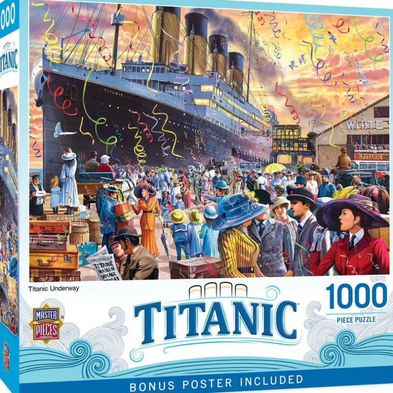 Titanic - Titanic Underway - 1000 Piece Puzzle