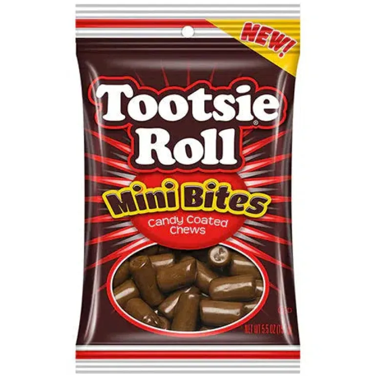Tootsie Roll Mini Bites Candy Coated Chews - 5.5 oz. Bag