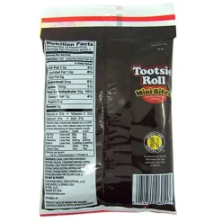 Tootsie Roll Mini Bites Candy Coated Chews - 5.5 oz. Bag