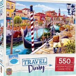Travel Diary - Venice - 550 Piece Puzzle