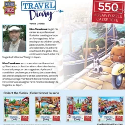 Travel Diary - Venice - 550 Piece Puzzle