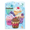 Tri Fold Birthday Card - Cupcake