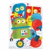 Tri Fold Birthday Card - Robots