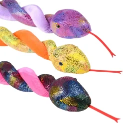 67" Twisty Metallic Snakes Assorted Styles
