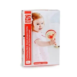 Twittering Bird Drum Shaped Rattle