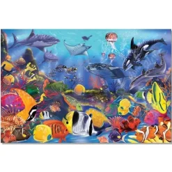 Underwater Floor Puzzle - 48 Pieces