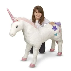 Unicorn - Lifelike Animal Giant Plush