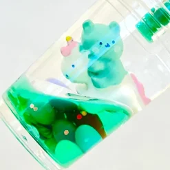 Unicorn Bear Boba Key Charm