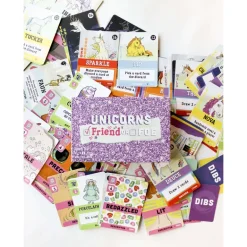 Unicorns Friends or Foe Party Card Game for Kids & Adults