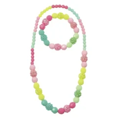 Vividly Vibrant Necklace & Bracelet Set