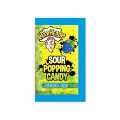 Warheads Sour Popping Candy - Blue Raspberry