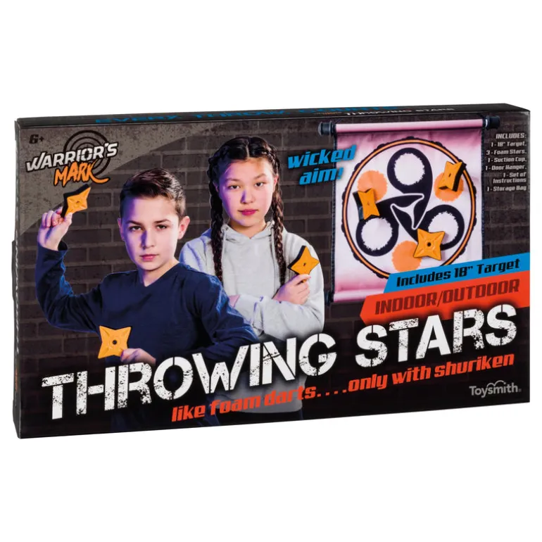 Warriors Mark Throwing Stars
