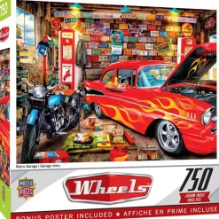 Wheels - Retro Garage - 750 Piece Puzzle