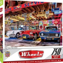 Wheels - Triple Threat - 750 Piece Puzzle