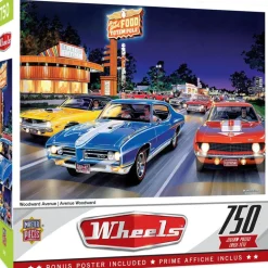 Wheels - Woodward Ave - 750 Piece Puzzle
