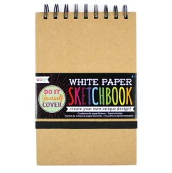 White DIY Cover Sketchbook - Small