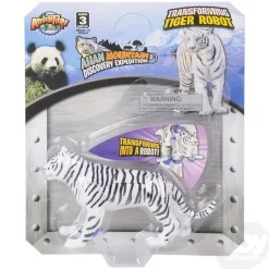 White Tiger Robot Action Figure