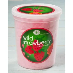 Wild Strawberry Gourmet Cotton Candy