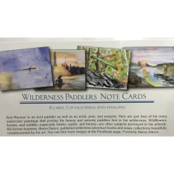 Wilderness Paddler Notecard Pack