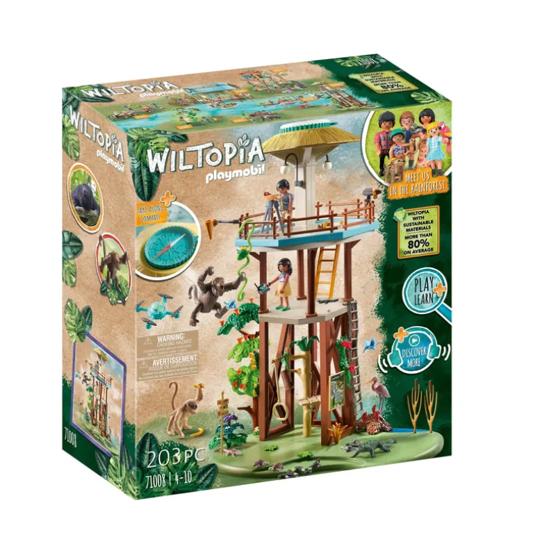 Wiltopia - Research Tower with Compass