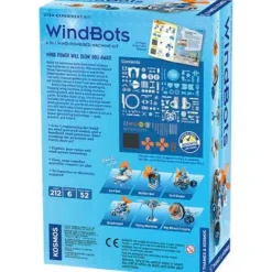 WindBots: 6-in-1 Wind-Powered Machine Kit