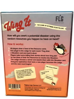 Wing It: the Game of Extreme Storytelling