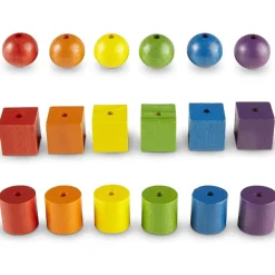 Wooden Beads - Lacing