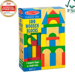100 Wooden Blocks