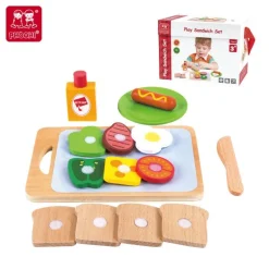 Wooden Play Sandwich Set