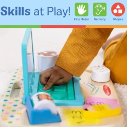 Wooden Work & Play Desktop Activity Board