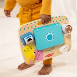 Wooden Work & Play Desktop Activity Board