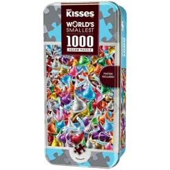 World‘s Smallest - Hershey Kisses - 1000 Piece Puzzle in a Tin