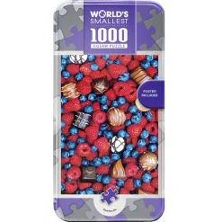 World's Smallest - Sweet Delights - 1000 Piece Puzzle in a Tin