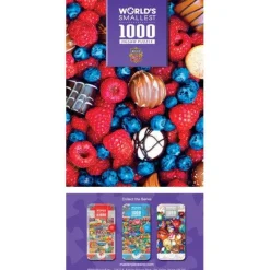 World's Smallest - Sweet Delights - 1000 Piece Puzzle in a Tin