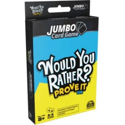 Would You Rather? Prove It Jumbo Card Game