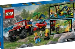 4x4 Fire Truck with Rescue Boat