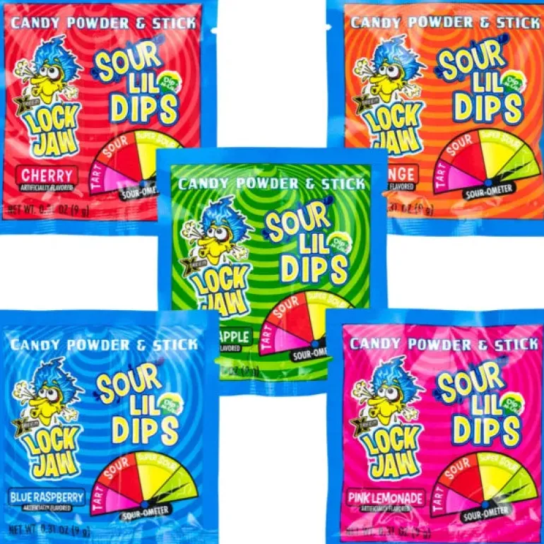 Xtreem Lock Jaw Lil Dip Sour Candy - Single