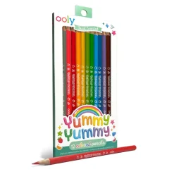 Yummy Yummy: Scented Colored Pencils - Set of 12