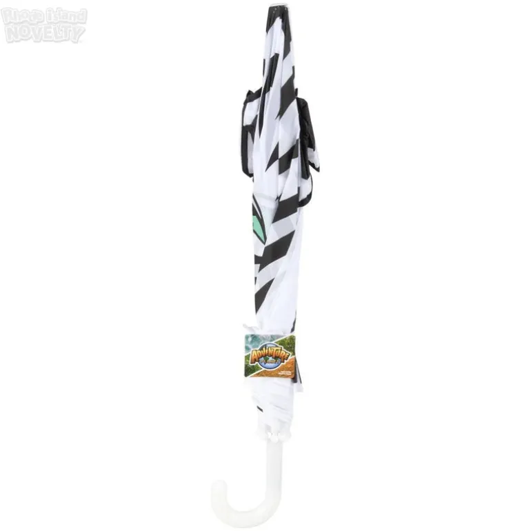 28" Zebra Umbrella for Kids